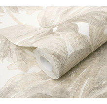 Rouleau de papier peint avec motif de feuilles