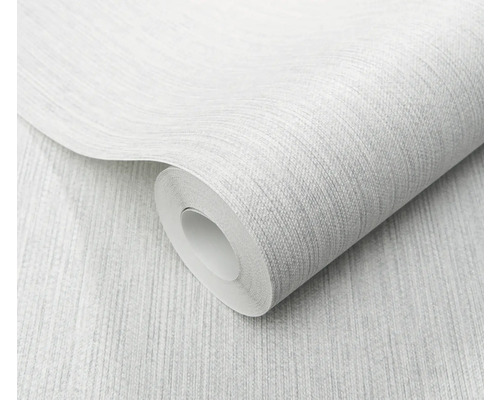 Rouleau de papier peint avec une structure textile discrète