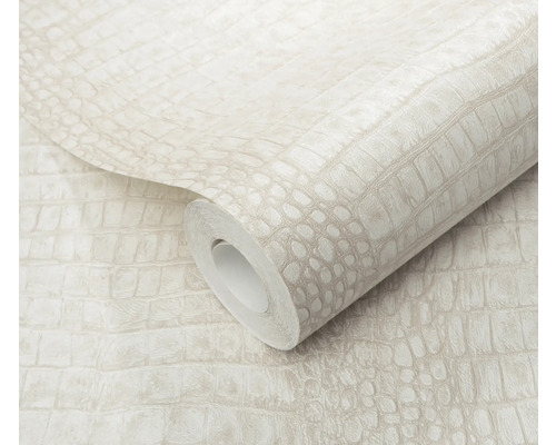 Rouleau de papier peint à motif crocodile