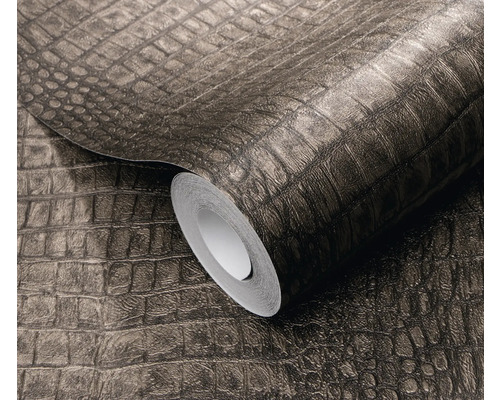 Rouleau de papier peint à motif crocodile