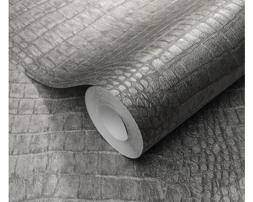 Rouleau de papier peint à motif crocodile