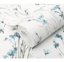 Rouleau de papier peint à motif floral
