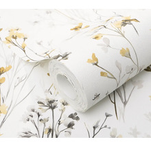 Rouleau de papier peint à motif floral