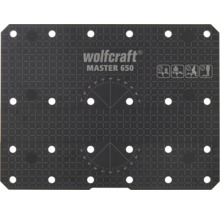 Wolfcraft Master 650 Plateau d'établi avec affichage d'angle et grille
