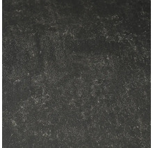 Surface sombre avec une texture fine mouchetée claire effet pierre.