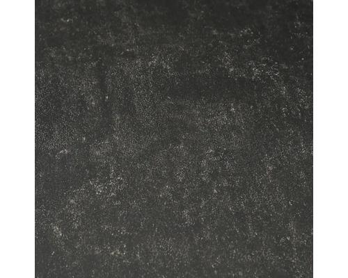 Surface sombre avec une texture fine mouchetée claire effet pierre.