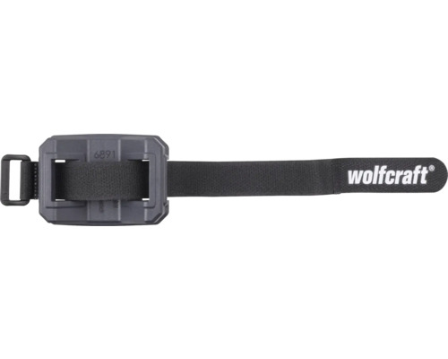 Logo Wolfcraft sur bande Velcro