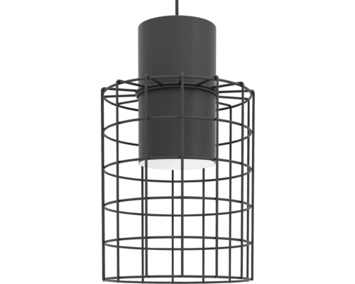 Hängelampe mit Metallkäfig