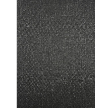 Gros plan d'un tissu textile foncé avec une fine structure de tissage