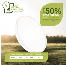 Lampe Briloner avec des informations sur l'efficacité énergétique et les données techniques