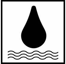 Symbole de résistance à l'eau