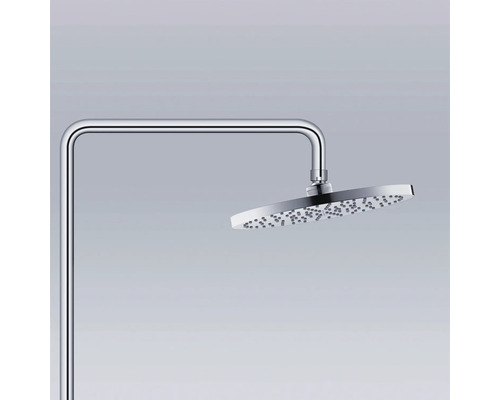 Douchette de tête chromée pour douche