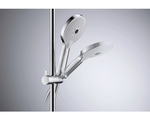 Barre de douche avec douchette à main