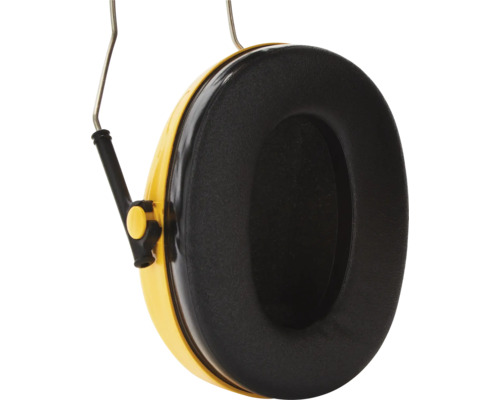 Casque antibruit jaune pour la protection auditive