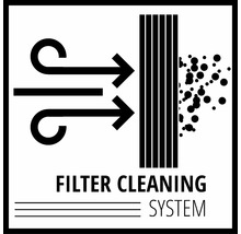 Filterreinigungssystem Symbol