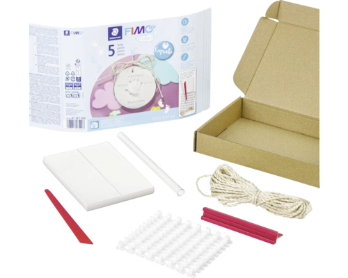 Set Fimo Air avec accessoires et emballage