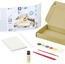 Staedtler Fimo Air Basic Set mit Modellierwerkzeug, Farben und Karton