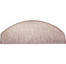 Treppenmatte im Halbmonddesign