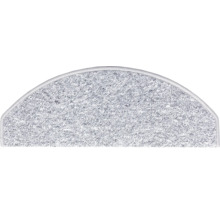 Marche d'escalier semi-circulaire en moquette