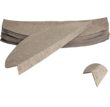 Protège-coins en feutre pour meubles à coller