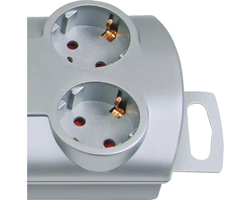 Bloc multiprise avec deux prises