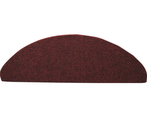 Halbrunde Treppenstufe aus Textil