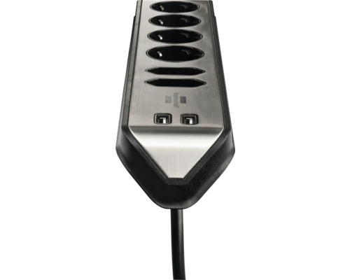Bloc multiprise Brennenstuhl avec six prises et deux ports USB