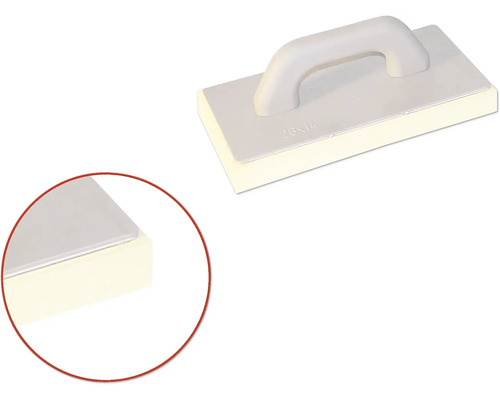 Schwammbrett mit Griff, circa 28x14 Zentimeter