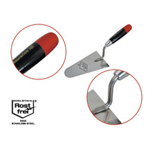 Maurerkelle aus Edelstahl mit Kunststoffgriff