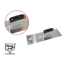 Lisseuse en acier inoxydable avec poignée