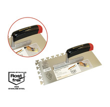 Taloche à lisser Papillon en acier inoxydable, 280 x 130 millimètres