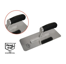 Taloche à lisser Maurerlob avec lame en acier inoxydable et manche ergonomique