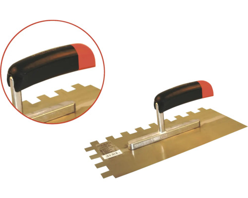Truelle dentée pour carrelage