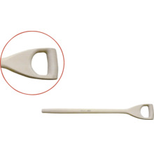 Manche de bêche en bois avec poignée en D