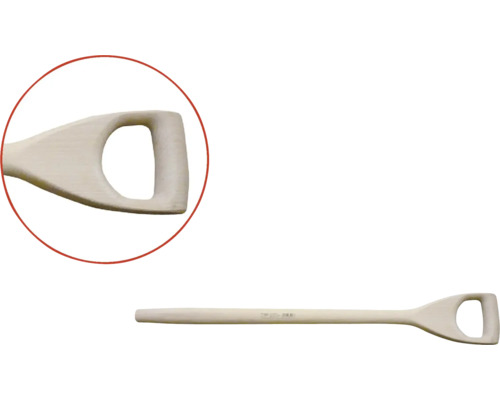 Manche de bêche en bois avec poignée en D