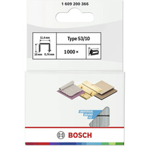 Agrafes Bosch type 53/10, lot de 1000 pièces