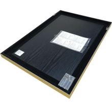 Rückseite eines gerahmten Bildes mit Aufhängern