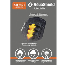 Housse de protection AquaShield avec Active Air System pour réduire la condensation et la moisissure