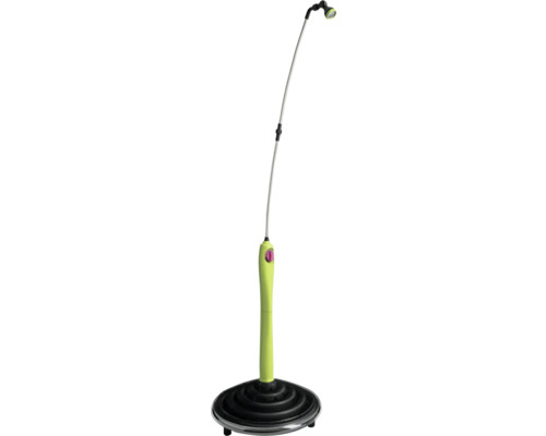 Douche de jardin avec pommeau de douche et base