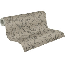 Tapetenrolle mit Pflanzenmuster