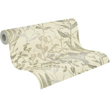 Tapetenrolle mit Pflanzenmuster