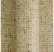 Papier peint à surface structurée avec aspect de raphia tressé