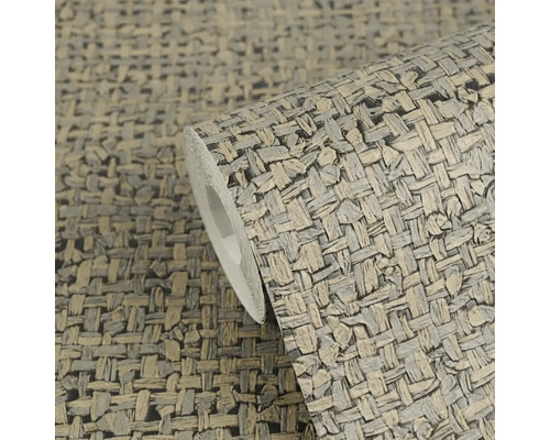 Rouleau de papier peint avec motif tressé