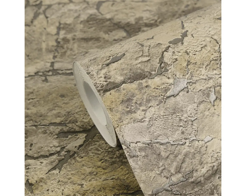 Rouleau de papier peint avec motif de pierre