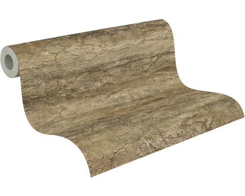 Rouleau de papier peint avec motif de pierre
