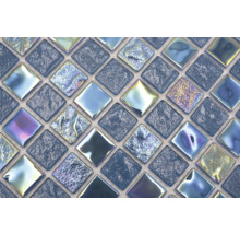 Mosaikfliese mit quadratischen Elementen