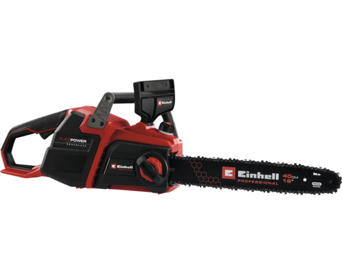 Tronçonneuse à batterie Einhell avec une longueur de guide de 40 centimètres