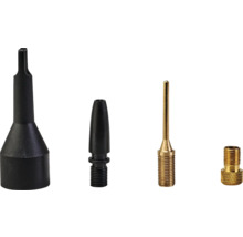 Divers adaptateurs pour pompes à air