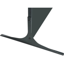 Pied en métal pour parasol