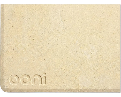 Ooni Logo auf Pizzastein